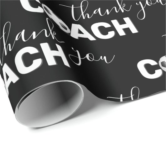 Voetbal met Coach Hartelijk dank Cadeaupapier (Rol Hoek)