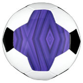 Voetbal met een geometrisch patroon (Gedraaid)