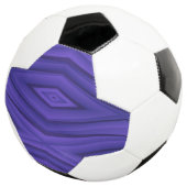 Voetbal met een geometrisch patroon (Drie kwart)