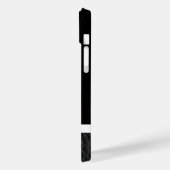 Voetbal met geel Sinaasappel en zwart Case-Mate iPhone Case (Achterkant / Links)