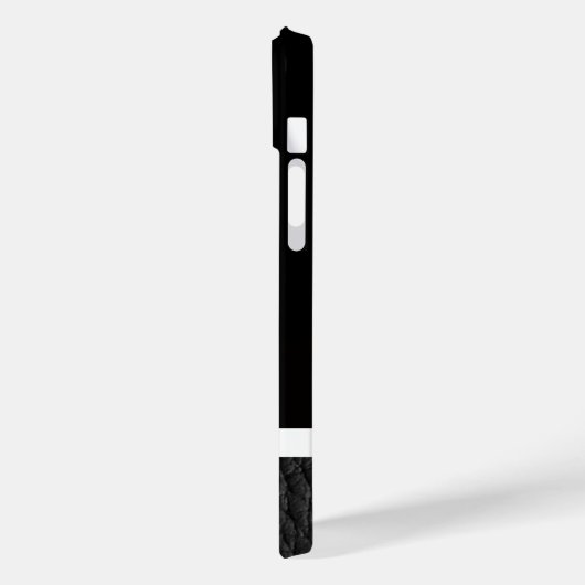 Voetbal met geel Sinaasappel en zwart Case-Mate iPhone Case (Achterkant / Links)