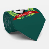 voetbal met Kerstmis met kerstmis Stropdas (Opgerold)