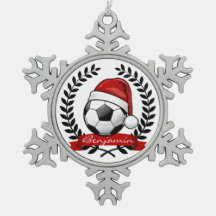 voetbal met Kerstmis met kerstmis