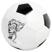 Voetbal met klauw (Drie kwart)