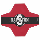 Voetbal met Naam in Om het even welke kleur HAMbyW (Enkel)