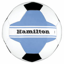 Voetbal met Naam in Om het even welke kleur HAMbyW