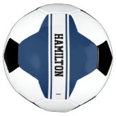 Voetbal met Naam in Om het even welke kleur HAMbyW (Gedraaid)