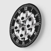 Voetbal met Romeinse cijfers Grote Klok (Hoek)