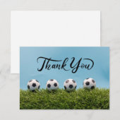 Voetbal met woord Bedankt voor Coach Fan (Voorkant / Achterkant)