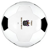 Voetbal met zwart kattenvlees (Gedraaid)