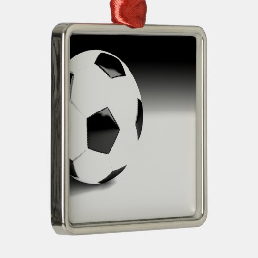 Voetbal Metalen Ornament (Rechts)
