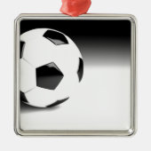 Voetbal Metalen Ornament (Voorkant)