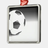 Voetbal Metalen Ornament (Links)