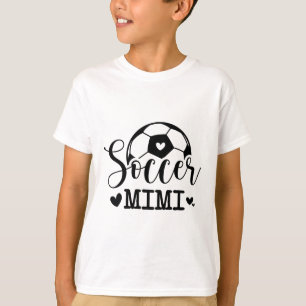 Voetbal Mimi Grappige Sport Voetbalspeler T-shirt