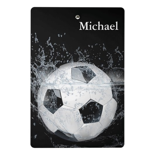 Voetbal Mini Klembord (Achterkant)