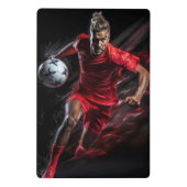 Voetbal Mini Klembord (Achterkant)