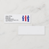 Voetbal Mini Visitekaartje (Voorkant / Achterkant)