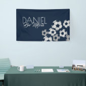 Voetbal Mitzvah Banner (Beurs)