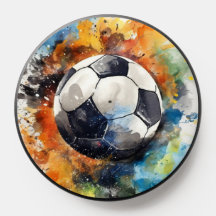 Voetbal Modern Waterverf Sport Cool