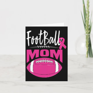 Voetbal Moeder Borstkanker Bewustzijn Roze Lint Le Kaart