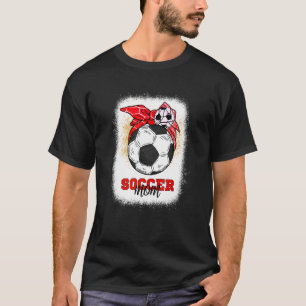 Voetbal Moeder Bun Ball Moederdag 2022 Voetbal Moe T-shirt