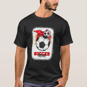 Voetbal Moeder Bun Ball Moederdag 2022 Voetbal Moe T-shirt