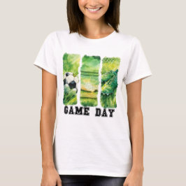 Voetbal moeder, Game Day Shirt, Voetbal Shirt