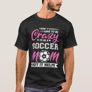 Voetbal Moeder Gameday Voetbal Moeder T-shirt