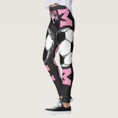 'VOETBAL Moeder' in Roze Leggings (Links)