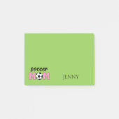 Voetbal Moeder Moederdag Personaliseren Post-it® Notes (Voorkant)
