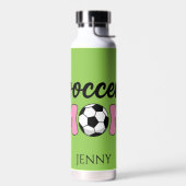 Voetbal Moeder Moederdag Personaliseren Waterfles (Links)