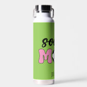 Voetbal Moeder Moederdag Personaliseren Waterfles (Voorkant)