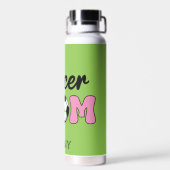 Voetbal Moeder Moederdag Personaliseren Waterfles (Achterkant)