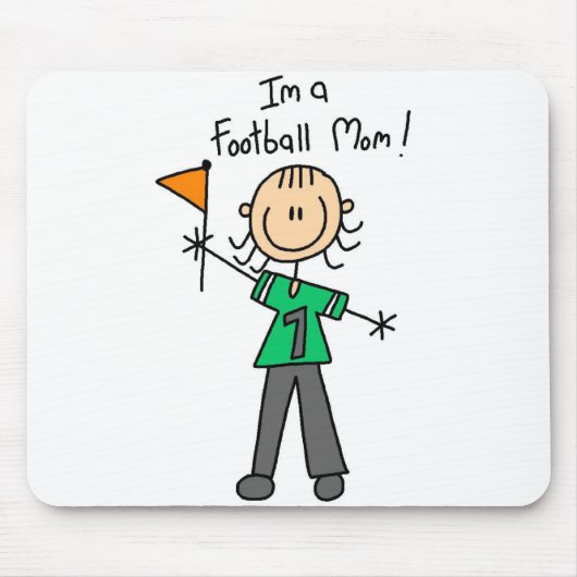 Voetbal Moeder Muismat (Voorkant)