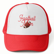 Voetbal Moeder Pet Rood en Wit