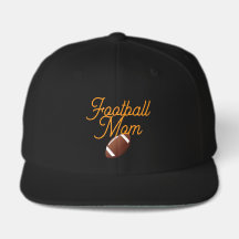 Voetbal Moeder Pet Zwart
