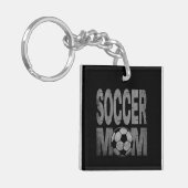 VOETBAL MOEDER SLEUTELHANGER (Voorkant Links)