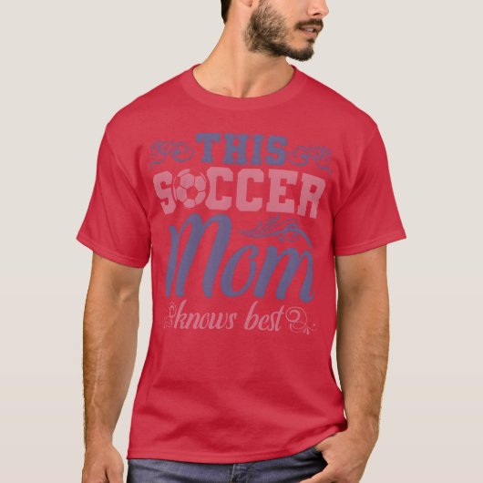 Voetbal Moeder vriend T-shirt (Voorkant)