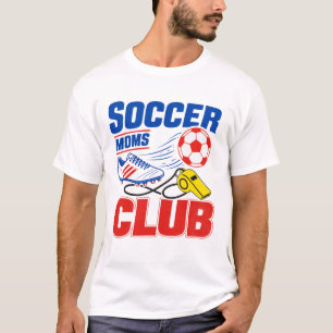 Voetbal Moeders Club- Grappig Voetbal Moeder Spel T-shirt