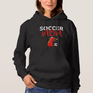 Voetbal moeders verenigen: dinosaurus plezier hoodie