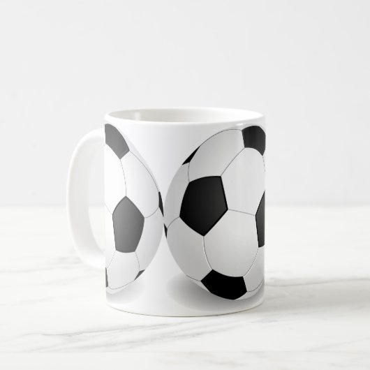 Voetbal Mok (Voorkant links)