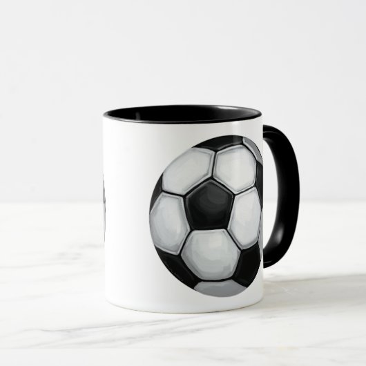 Voetbal Mok (Voorkant rechts)