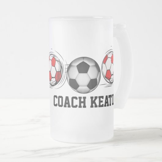 Voetbal Mok door SRF (Voorkant rechts)