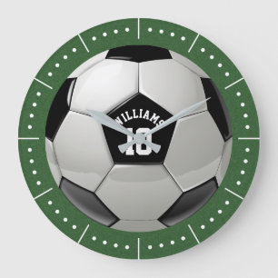 Voetbal Monogram Association Football Sport Grote Klok