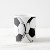 voetbal Morphing Coffee Mok (Center)