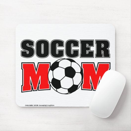 Voetbal Mousepad Muismat (Met muis)