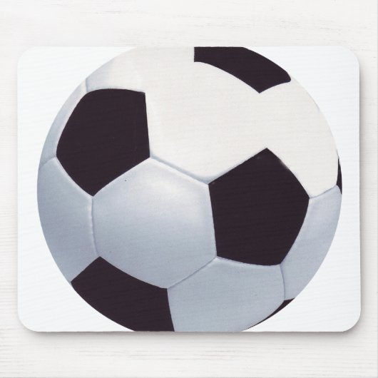 Voetbal Mousepad Muismat (Voorkant)