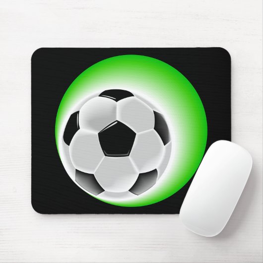 voetbal muismat (Met muis)