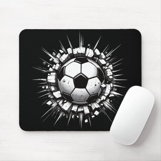 Voetbal Muismat (Met muis)