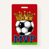 Voetbal MVP Badge (Voorkant)